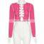 2020 Women Long Sleeve Turtleneck Wholesale Fashion Shirts Sexy Knit Crop Top
