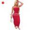 2021 new arrival 8 colors plus size dress solid women casual dress backless max bodycon dress with lady