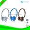 Wired headphone /wholesale Factory price & super bass mp3 player sport headphone
