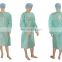 Isolation Gown Fabric Disposable Medical Isolation Gown PPE Level 2 Green