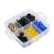 22kinds 650pcs Car Rivet Push Rod Clip Fender Bumper Plastic Fasteners