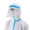 Safety Guard Clear Face Cover Shield Transparent Used in Medical Institutions to Prevent Body Fluids, Blood Splashes Adult Size