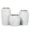 Wave White Bubble American Village Style Jingdezhen Ceramic Vase For Home Soft Decoration