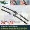 for Mercedes Benz E-class W212 2010~2014 Car Wiper Blade Front Windscreen Windshield Wipers Car Accessories Stickers