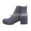 2016 new arrival fast supplier classic available make your own mid heel zipper boots