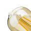 Amber Glass LED Filament Bulb ST64 4W Decorative Dimmable Light Bulb 220V