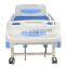 Good quality multi function 2 folding crank stainless steel manual  ABS hospital bed for hospital use