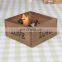 factory high quality natural gift wooden box for desk