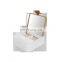 Makeup mirror tray with storage box table mirror Bamboo cover