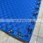 Double color red blue used inter-locking foam wrestling tatami mats for sale