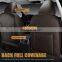 2022 5d customized Dark Brown Standard  true genuine leather rear row half wrapped car upgrade seat cover kits
