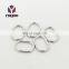 Fashion High Quality Metal Hardware Oval Ring For Bag Strap