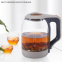 Cross - border kettle, mini tea pot glass, electric flower tea pot