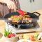 Korean Hot Bbq Camping Grill Roast Plate With Cup Holders For Gas Stove