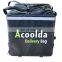 Waterproof Custom Print Backpack Double Deck Pizza Food Delivery Cooler Bag