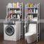 Manufacture good quality on the toilet white bathroom shelf standing ladder shelf