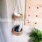 Hot Sale Small Crochet Jute Hanging Basket Rope Basket Plant Holder Vietnam Supplier Cheap Wholesale