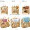 Hot Sale Water Hyacinth Home Storage Wall Mount Hanging Basket Set of 2 Vietnam Supplier