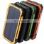 High Efficient Solar Power Bank 10000mah, 20000mAh Solar Charger for mobile phones/tablet PC/other electronics,solar power banks