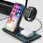 Iphone Charging Stand Multifunction Charging Stand 15W Magnetic Wireless Charger 3 in 1 for Iphone Iwatch Air Pros Charging