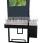 47" Touch Screen Kiosk I3 All In One Pc Touch Kiosk Indoor Wifi Digital Hd Lcd Touch Display Interactive Kiosk Stand