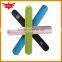 2016 hot promotional silicone bracelet slap ruler for kids