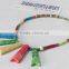 Women Colored Beaded Pendant Bone Horn Jewelry Necklace Sets