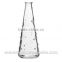 Factory price wedding decorative glass flower vase crystal vase