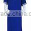 2016 latest fashion short sleeves maxi dress with rope embroidery on hem