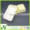 Disposable luxury 2-compartment food blister packaging box