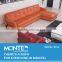Modern lobby l shape sofa set design