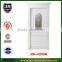 Ebony HDF Composite wooden frosted glass bathroom entry door