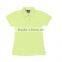 Plain design women tshirt polo without logo printing blank tshirt in various colors