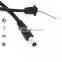 Free sample 5.5 x 2.1mm male plug 24V dc power cable 1M for Camera, Car, CCTV, LED                        
                                                Quality Choice