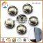 Alloy Accessories Black Nickel Sewing Button For Coat