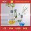 Wholesale tall slim cylinder clear crystal vase glass vase for home decoration