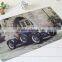 PVC backing polyester surface printed carpet tile_Qinyi