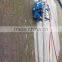Shot blasting machine for vertical steel plate