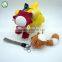 Custom plush bear keychains for kids