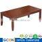 cheap woode high quality coffee table with short legs