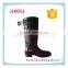 Black Brown Riding Rubber Rain Boots shoes