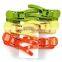 colored big plastic clothes pegs