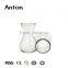 14oz big capability glass bottle clear glass bottle beautiful vase