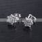 New Design 925 Sterling Silver Micro Pave Black CZ Tiny Stud Earring