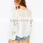 Wholesale 2015 Latest Designs Lace Neck Fashion Blouse For Women