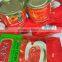 HOT!! 198g canned tomato recipe brix 28-30, China supplier