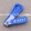 Blue plastic holder nail clippers/bell nail cutter clipper with company logo promotion                        
                                                                                Supplier's Choice