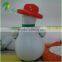 Smile High Quality Lovely Decoration Christmas Inflatable PVC Bright Snowman