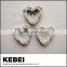 High quality heart shape buttons,concave-convex butttons for jacket from China factory