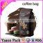 Yason customized coffee aluminium foil white sachets polybag with bottom filling decaffeinated coffee bag 12oz coffee bag custom